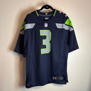 Men's Navy and Green Nike Sports Jersey NWOT Size Large